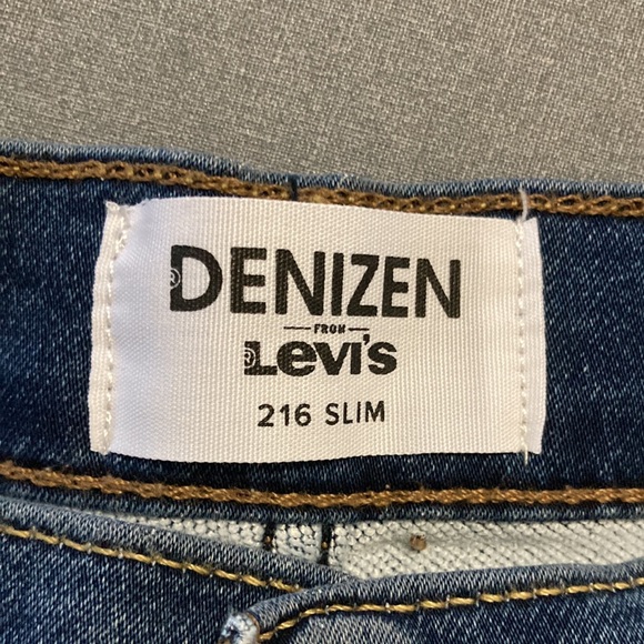 Denizen Levi’s 216 slim 30x30 blue denim jeans 63%cotton 36%polyester 1%elastane - Picture 3 of 9